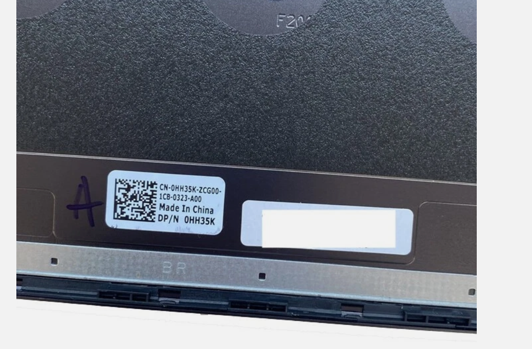 0HH35K Black Laptop LCD Back Cover — image 3