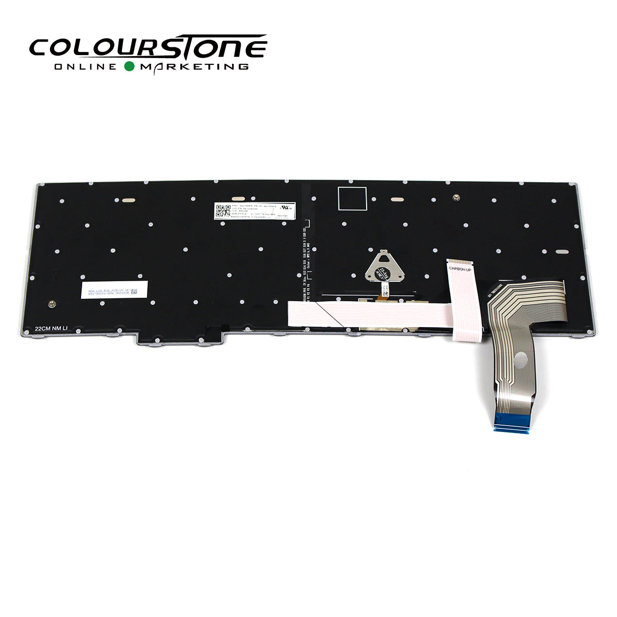 T16 US Layout Black Plastic Laptop Keyboard for T16 Gen 1 P16S Gen 1 L15 Gen 3 Backlit — image 4