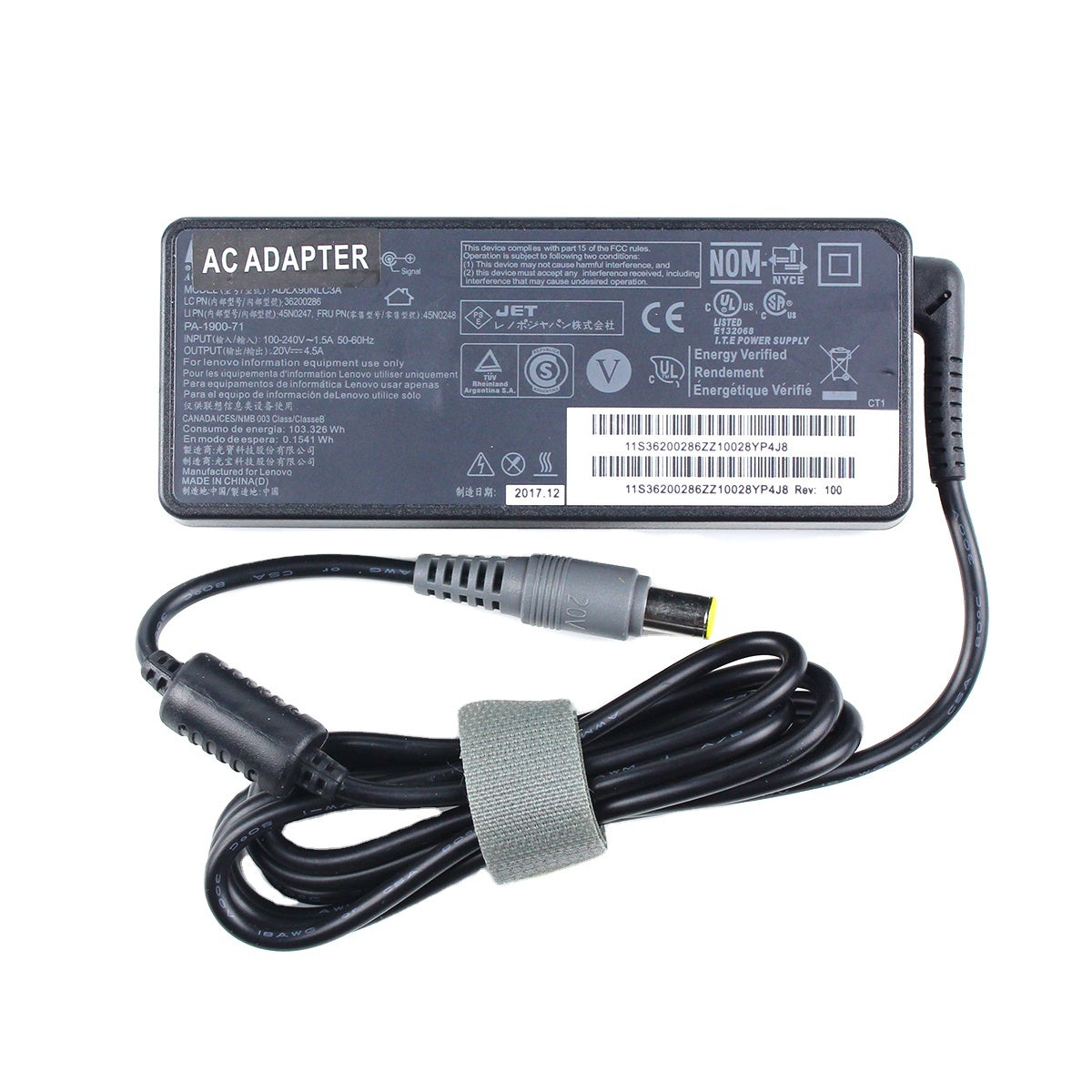 ADLX90NLC3A Laptop Adapter 90W 7.9x5.0mm — image 1