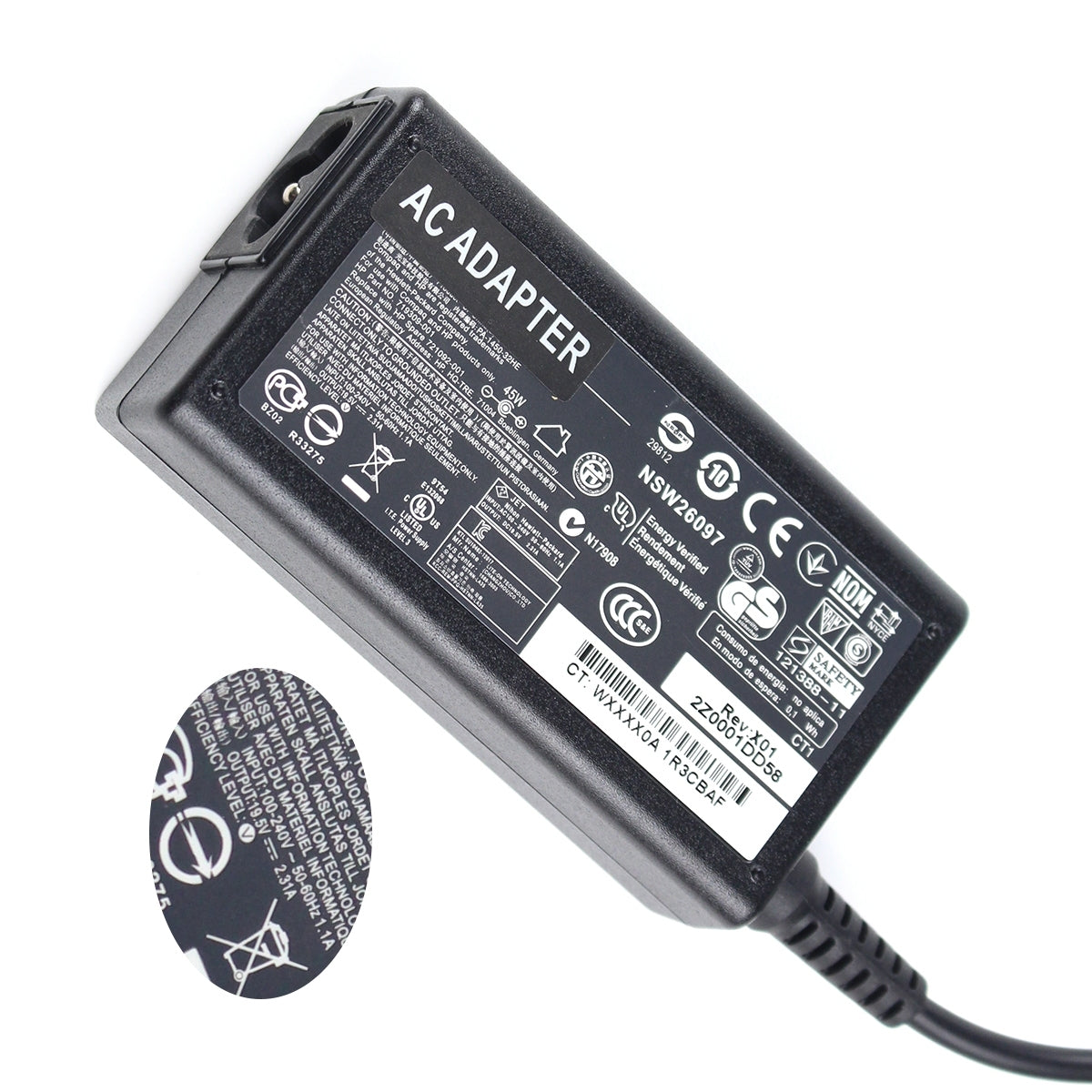 430 G1 G2 Laptop Adapter 45W 7.4x5.0mm — image 3