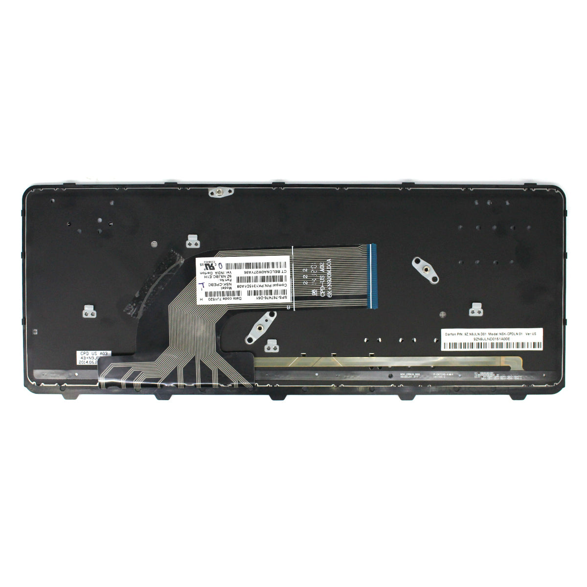 US Backlit Black Keyboard Replacement for 430 G2 440 G0 440 G1 440 G2 445 G1 G2 640 G1 645 G1 — image 3