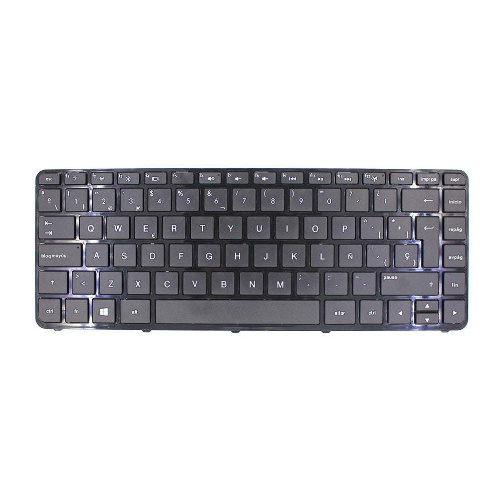 Laptop Keyboard Replacement for 14z-n000 14-n000 14-n100 Black Frame QWERTY (Standard) Layout Plastic ABS Material — image 1