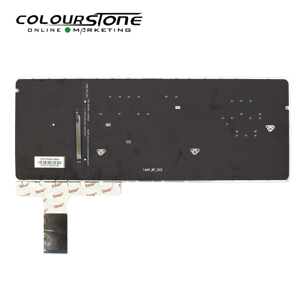 UX330 Laptop US Keyboard Replacement for UX330 UX330UA UX330CA with Backlit Black Plastic — image 3