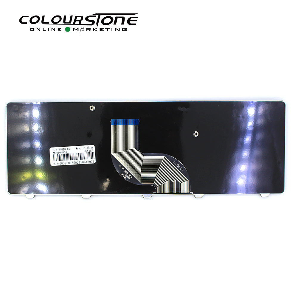 N4010 Spanish Laptop Keyboard for 14R N4010 M4010 N4020 N4030 N5030 M5030 SP Layout Black Plastic — image 3