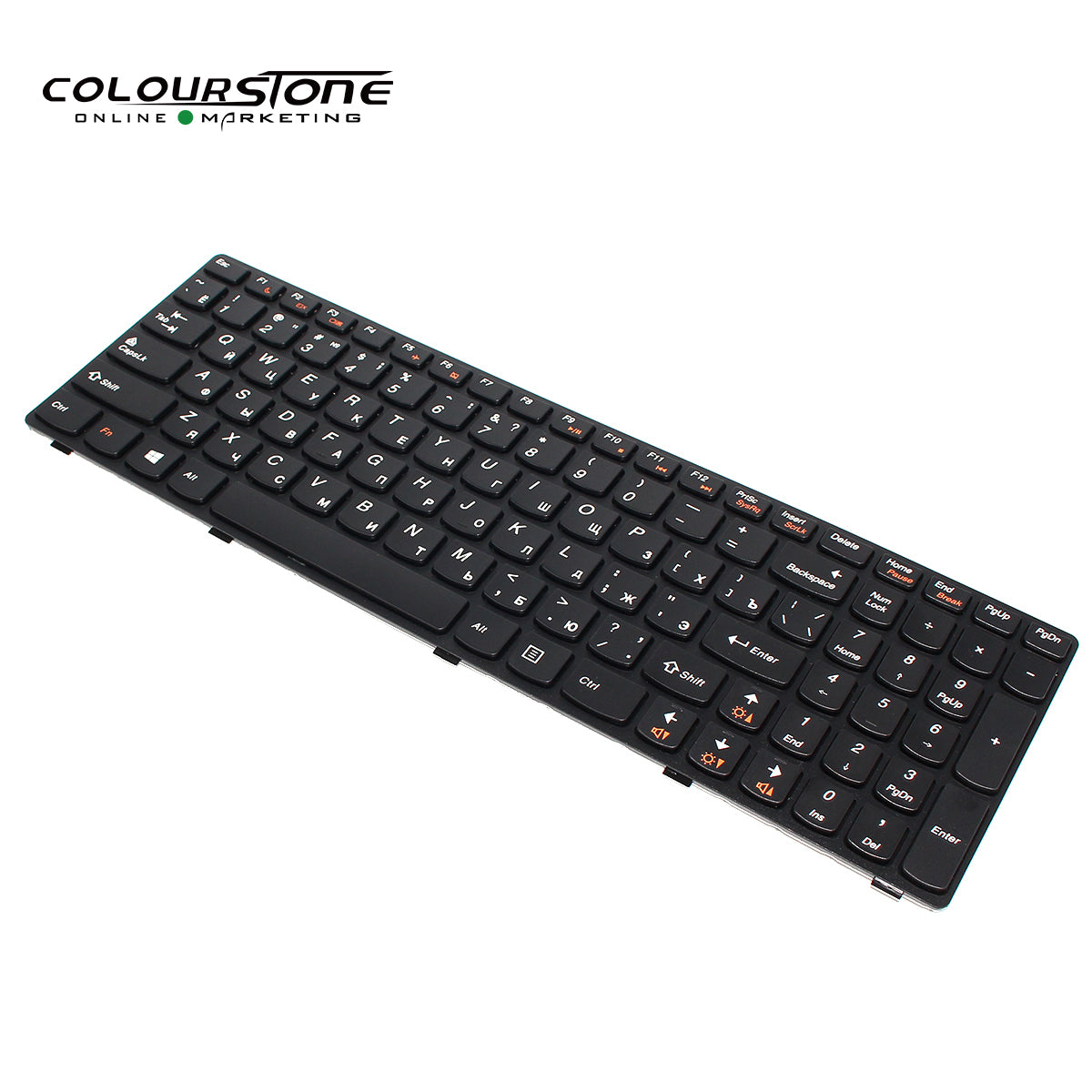 Replacement Backlit Laptop Keyboard Multimedia Keys RU Layout Black for G580 G580A G585 Z580 Z585 — image 3