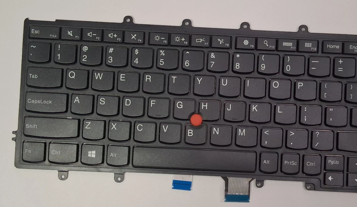 Full Size LED Backlit Laptop Internal Keyboard for X230S X250 X240I X240S X240 X260 X270 UK — image 4