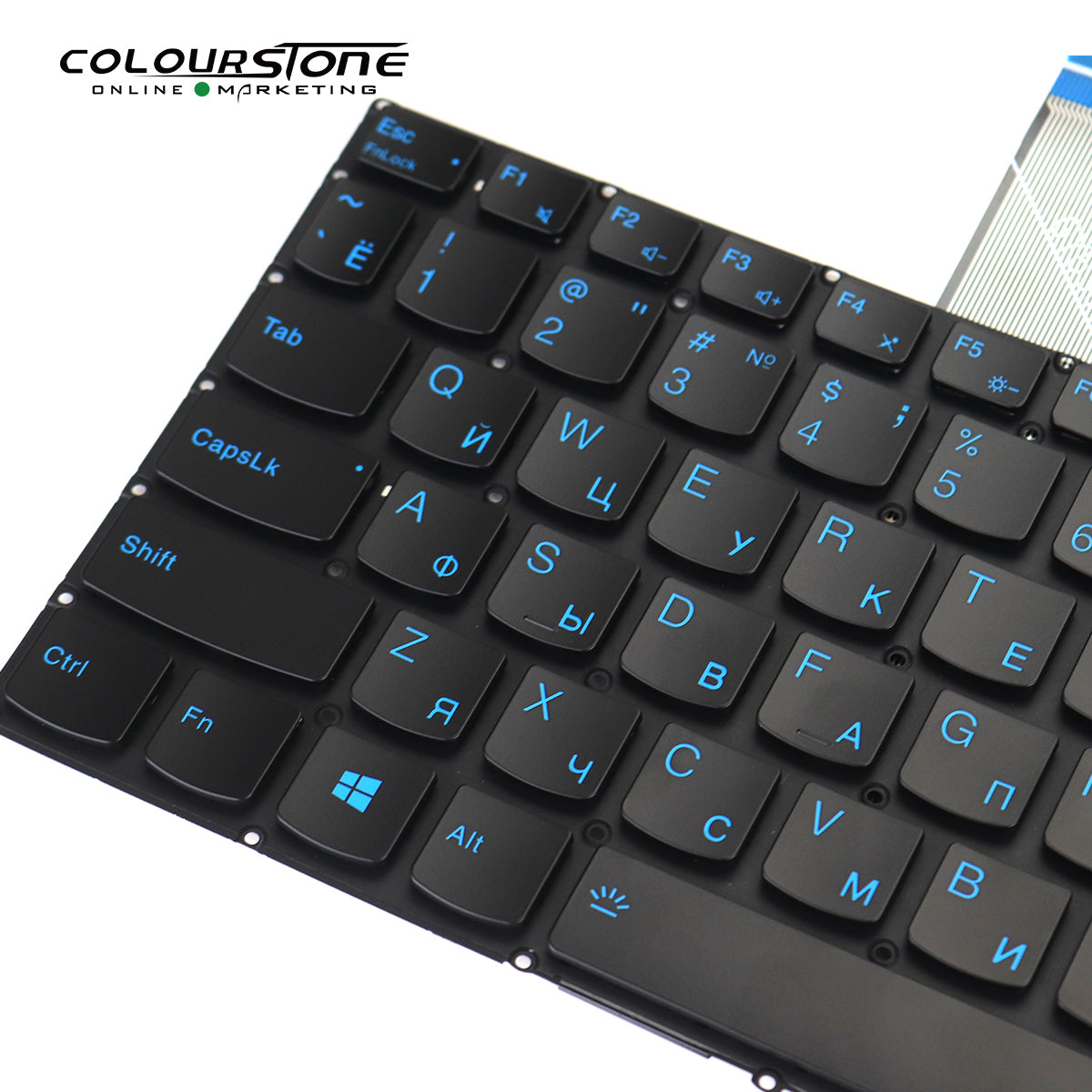 2020 for R7000 Black Plastic ABS Keyboard Electronics Repair Part Model RU Ver — image 4