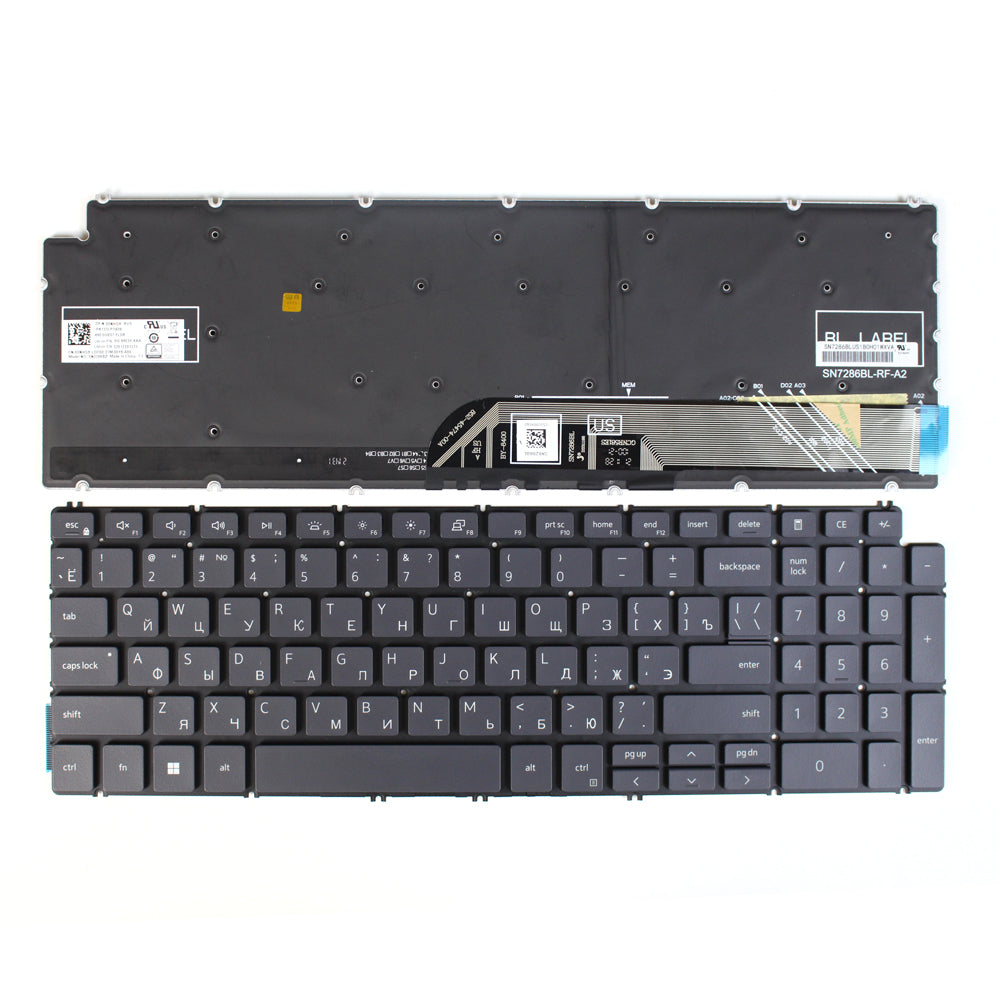 15 (7590) / 5540 Laptop Backlit Keyboard - 1KXV5 — image 1