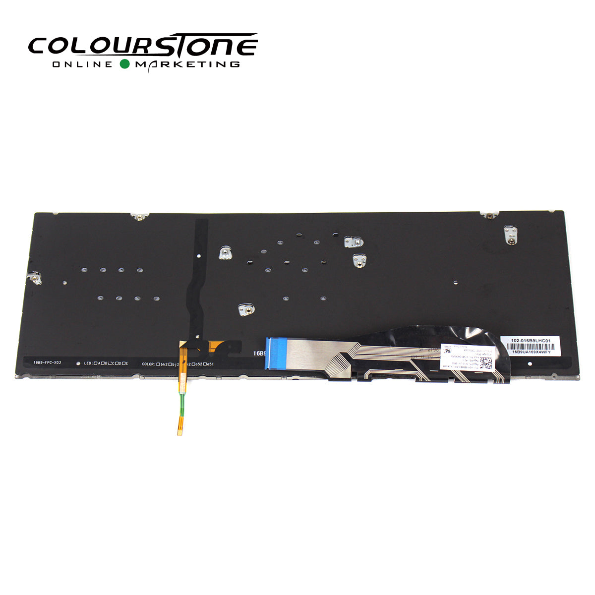 UX390 SP Layout Backlit Plastic Notebook Keyboard for 3 UX390U/UX390UA/UX390UAK Dark Blue — image 4