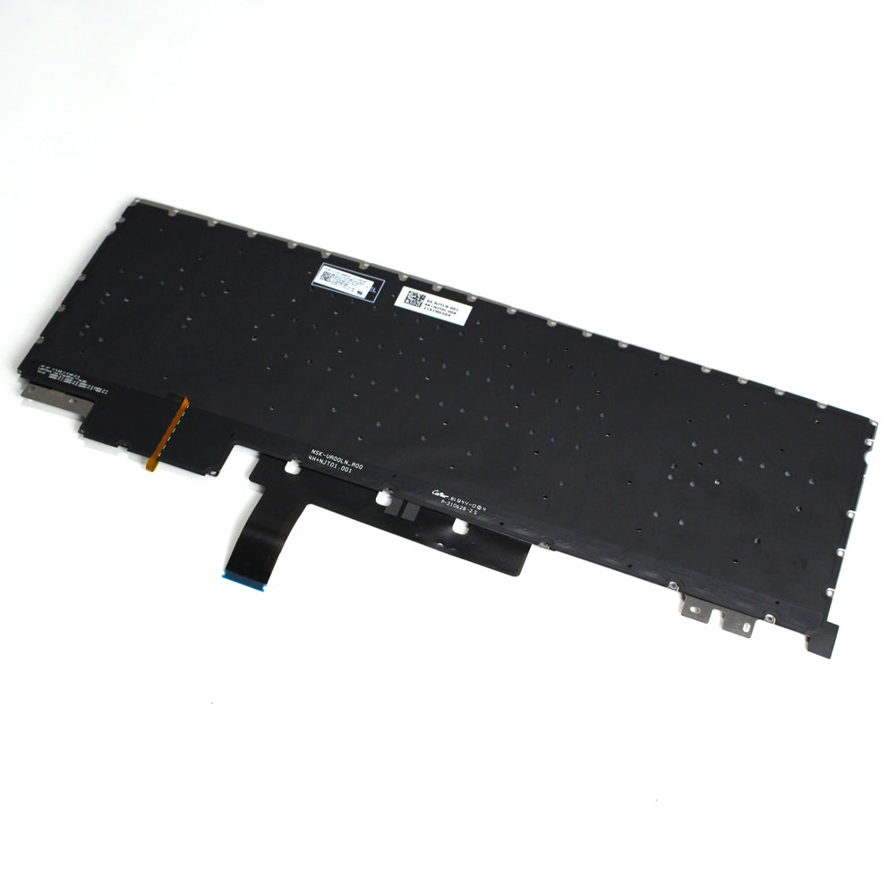 Pro 16 OLED W7600 Laptop Keyboard Backlit RU Layout Black Plastic Model W7600Z3A W7600H3A — image 4