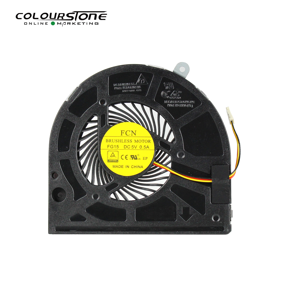 E1-510 Laptop CPU/GPU Cooling Fan 5V — image 2