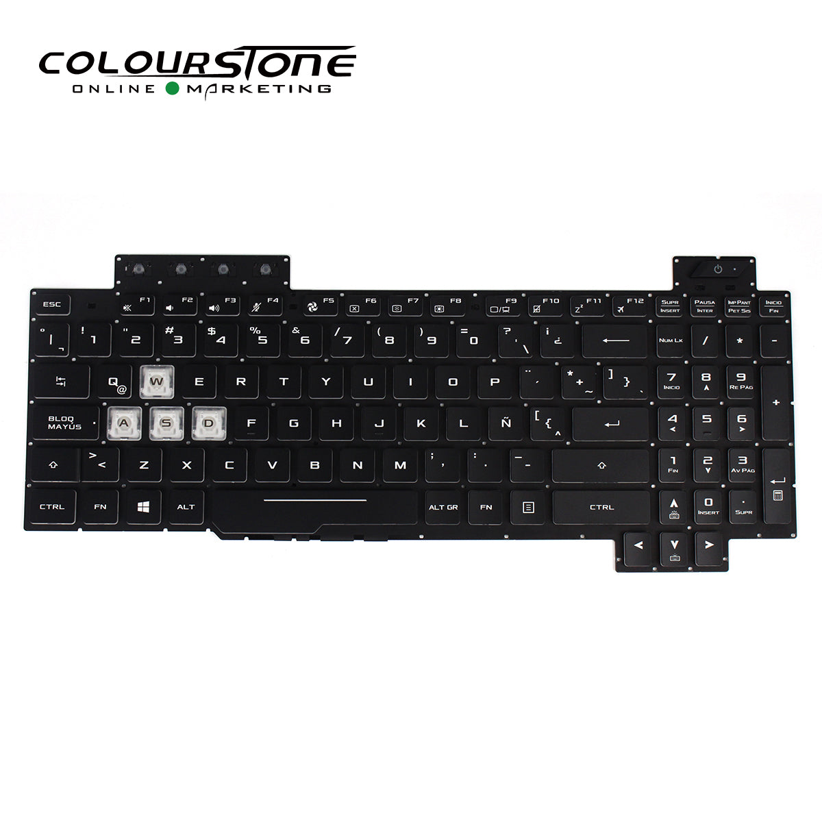 Laptop Keyboard Replacement for Gaming FX505/FX505GD/FX505GE/FX505GM/FX86 Black SP Layout Backlit — image 2