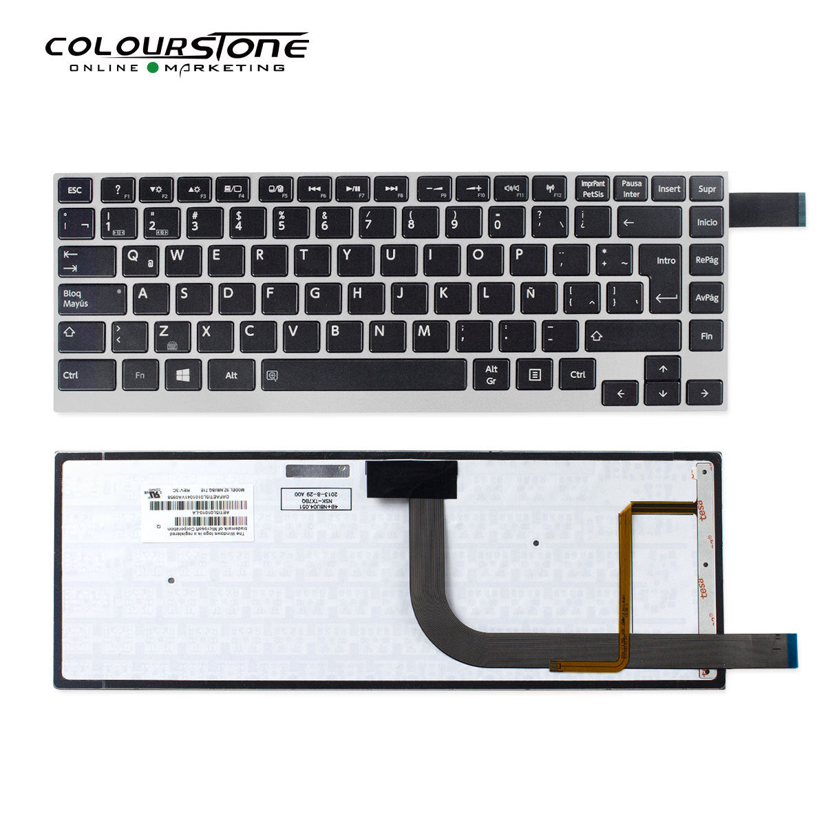 Laptop Keyboard Replacement for Click W30 W30-A W30D-A W30DT-A W30T-A Laptop Internal Keyboard with Backlit — image 1