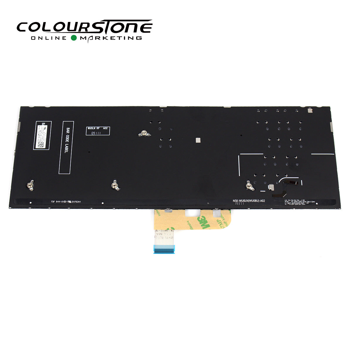 UX333 SP Layout Laptop Keyboard Replacement for UX333 UX333FA UX333FN Sliver Spanish Notebook Keyboard — image 4