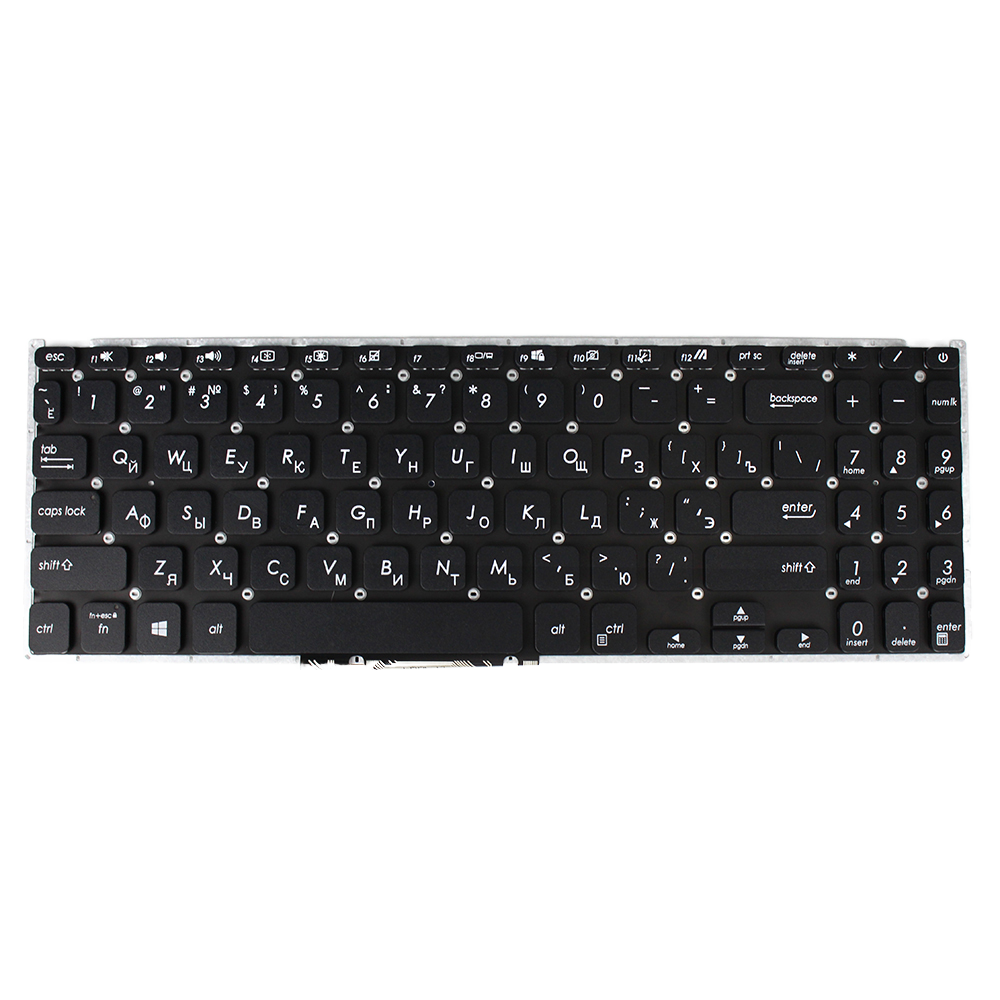 Replacement X409 X409UA X409FA JA X415 X415JA A409 A409M Black Backlit Keyboard Plastic ABS Material — image 1