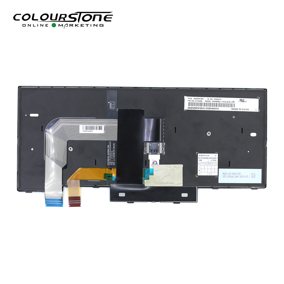 T480 US Laptop Keyboard Replacement for T470 T480 A475 A485 Notebook English Backlit Keyboard 01AX569 — image 2