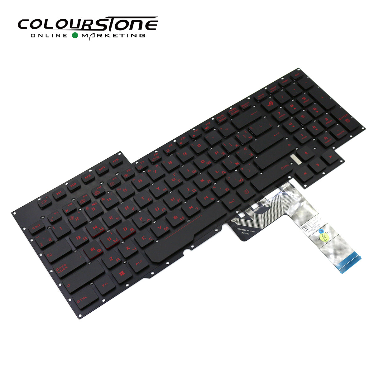GX700 GX700V GX700VO Series Laptop Internal Keyboard Replacement Black Plastic ABS UA Version Electronics Repair Part — image 3