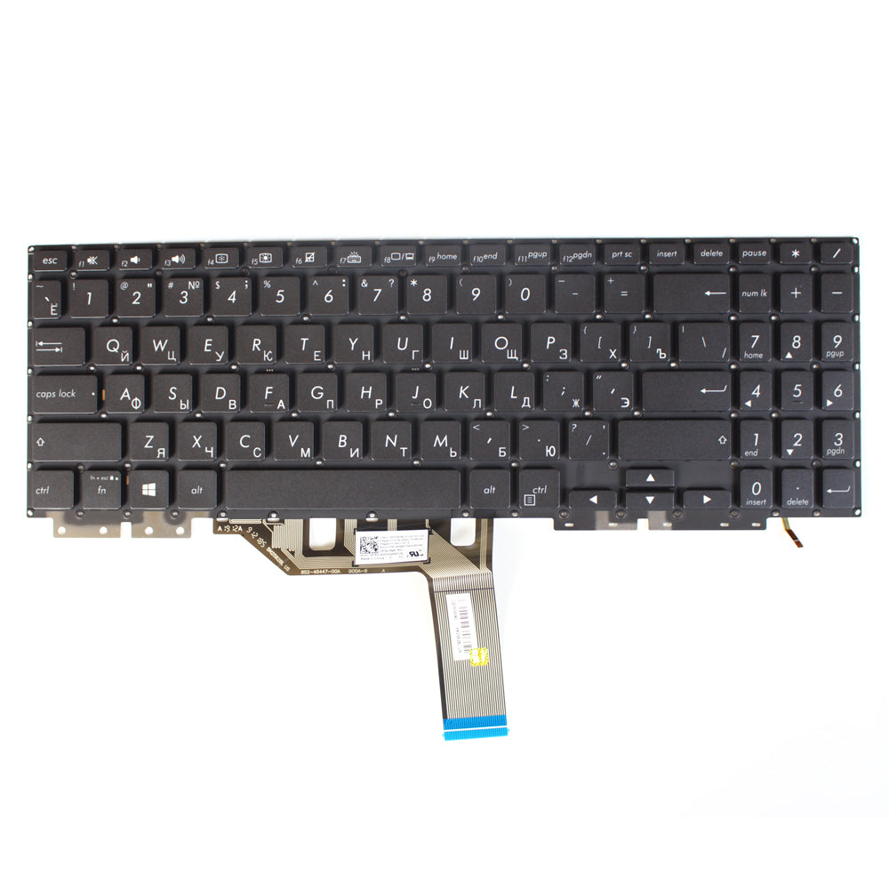 US Keyboard For UX562FA UX562FAC UX562FD UX562FDX UX562UG backlit — image 2