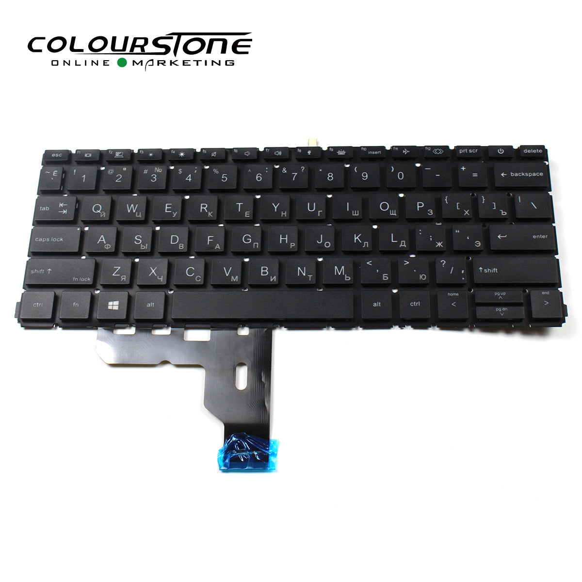 Replacement Russian Laptop Keyboard With Backlight for 430 G8 435 G7 435 G8 Black RU Notebook Keyboard — image 2