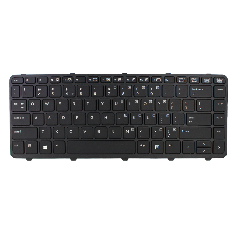 440 G1 English Laptop Keyboard for 440 G0/G1/445 G1 US Layout Backlit Black Plastic 300g — image 1