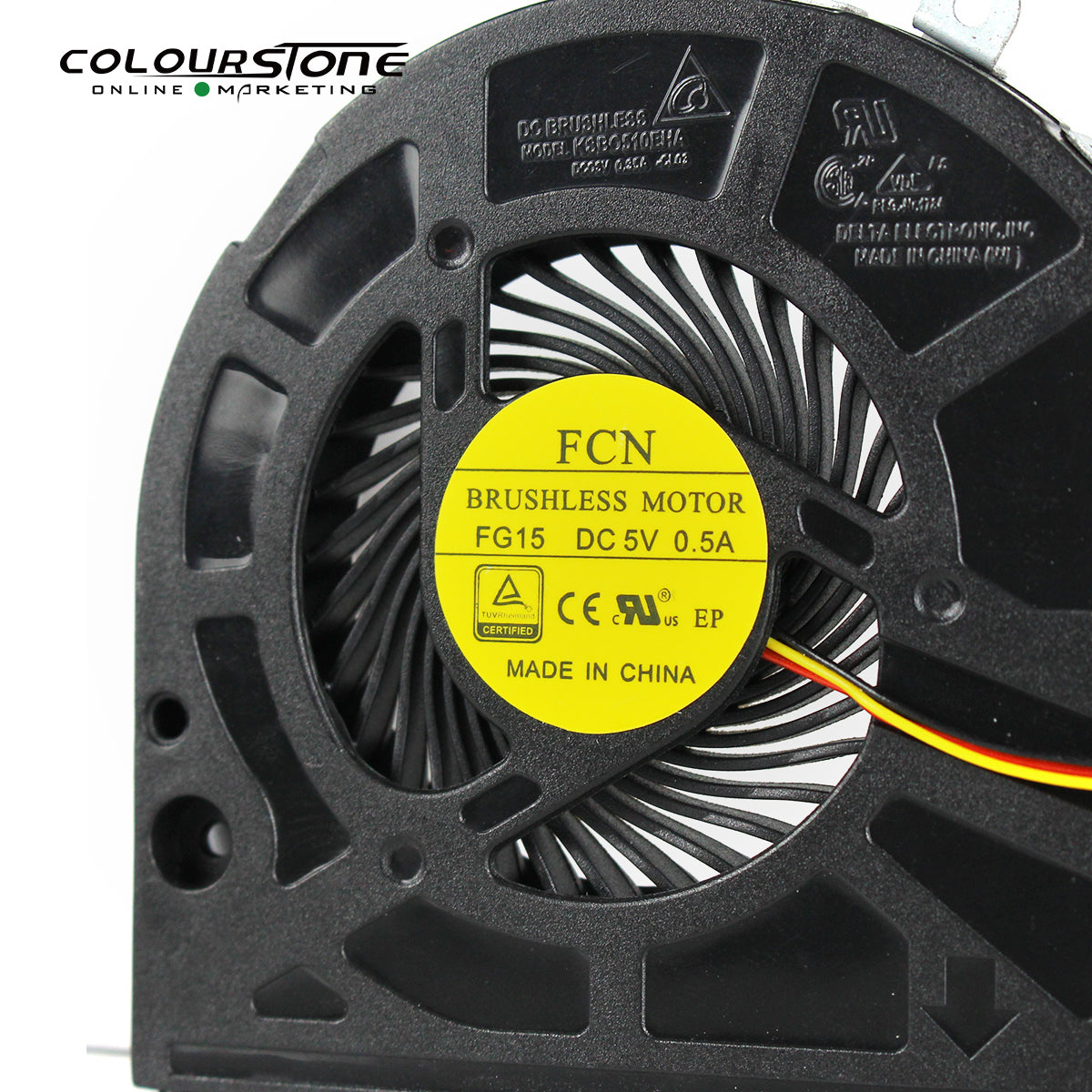 E1-510 Laptop CPU/GPU Cooling Fan 5V — image 3