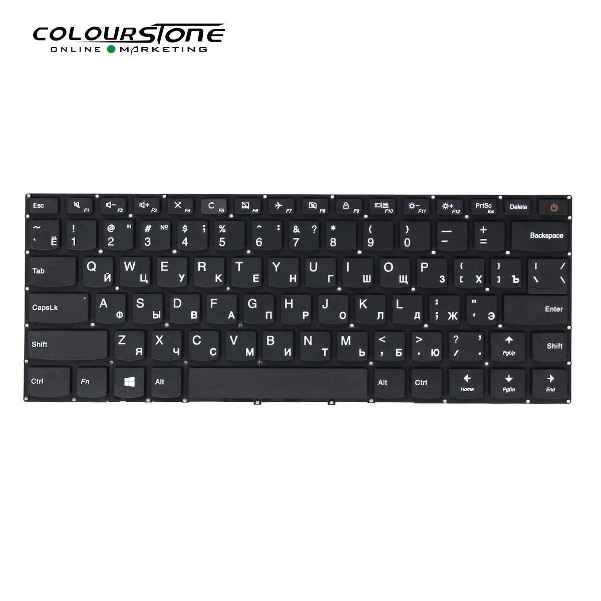 Full Size Mechanical Laptop Keyboard 110-14 BR for 110-14ISK IKB 15ISK 15IKB Black — image 2