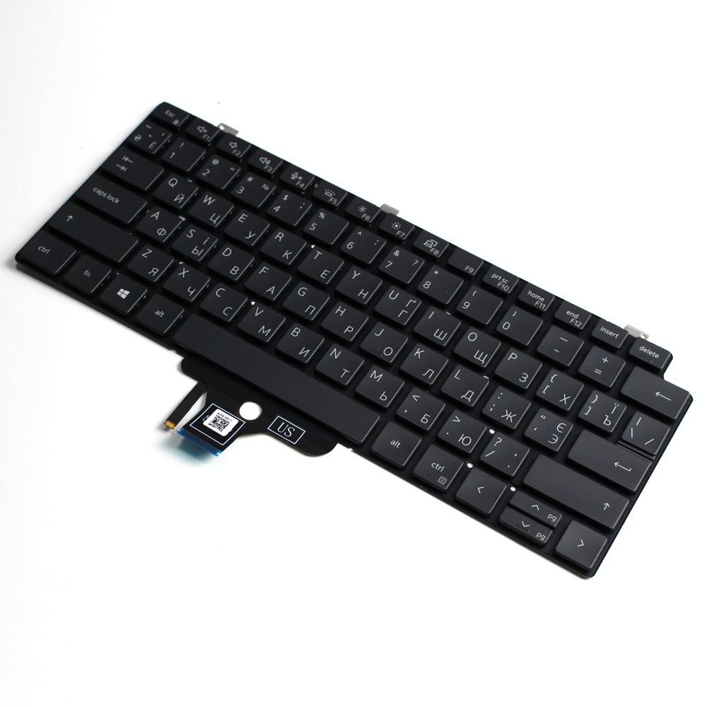 Backlit Black Plastic Keyboard with RU Layout for 7310/7310 2-in-1 Computer — image 4