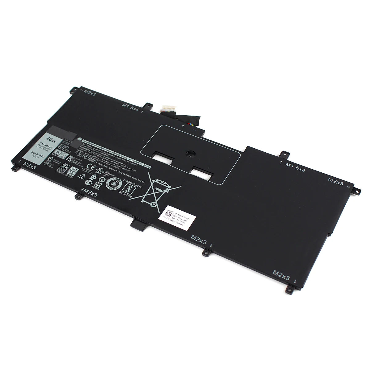 NNF1C Laptop Battery 7.6V 46Wh 5940mAh — product view 3