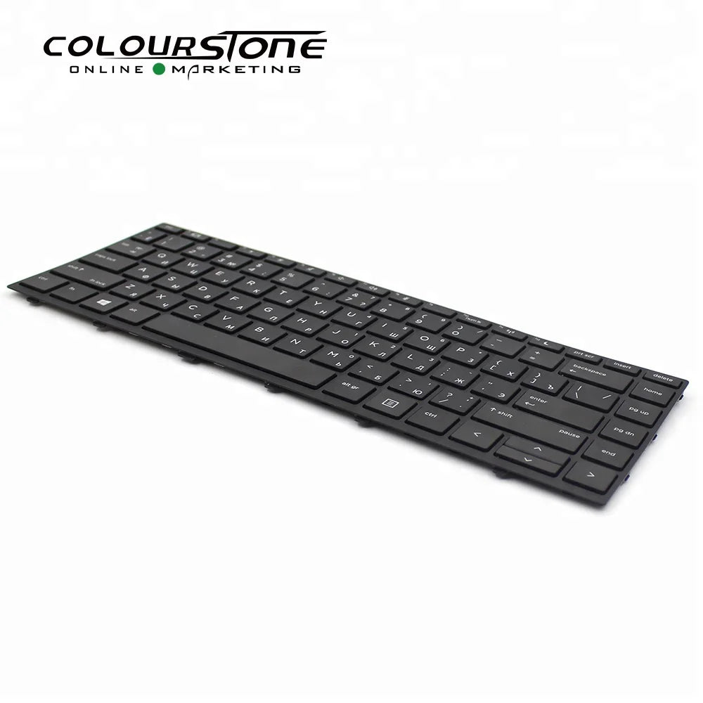 430 G5 440 G5 445 G5 Russian Laptop Keyboard — Keyboard at an angle