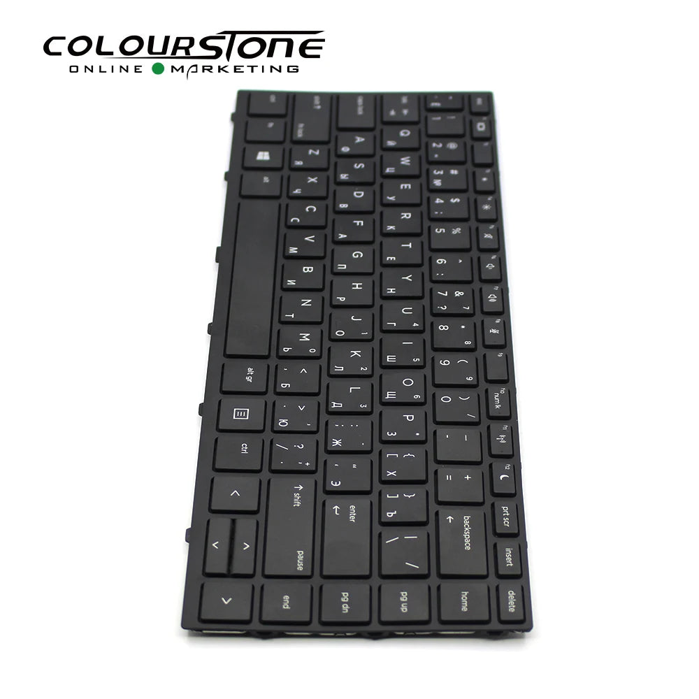 430 G5 440 G5 445 G5 Russian Laptop Keyboard — Keyboard side view