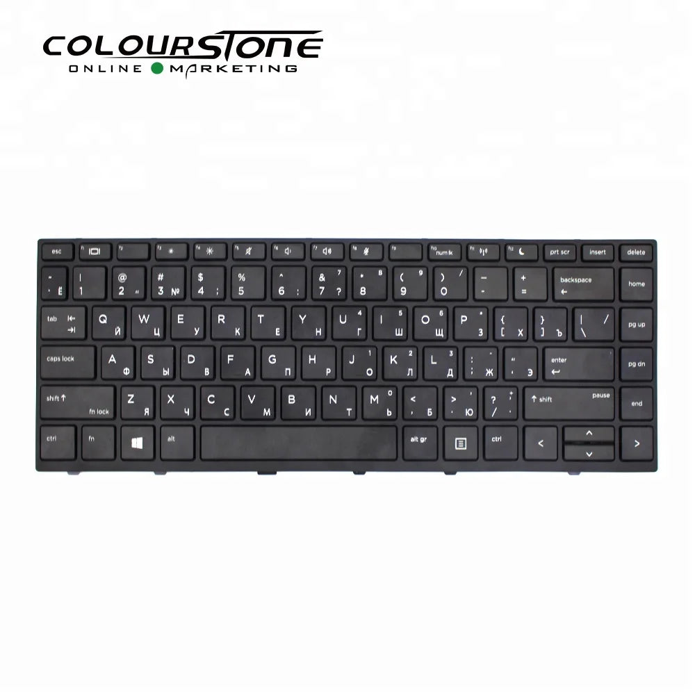 430 G5 440 G5 445 G5 Russian Laptop Keyboard — Russian key layout