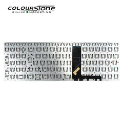 330-15 Spanish Laptop Keyboard Non-Backlit — Keyboard underside and ribbon