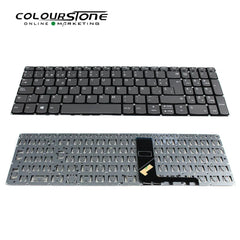 330-15 Spanish Laptop Keyboard Non-Backlit — Front and rear keyboard views
