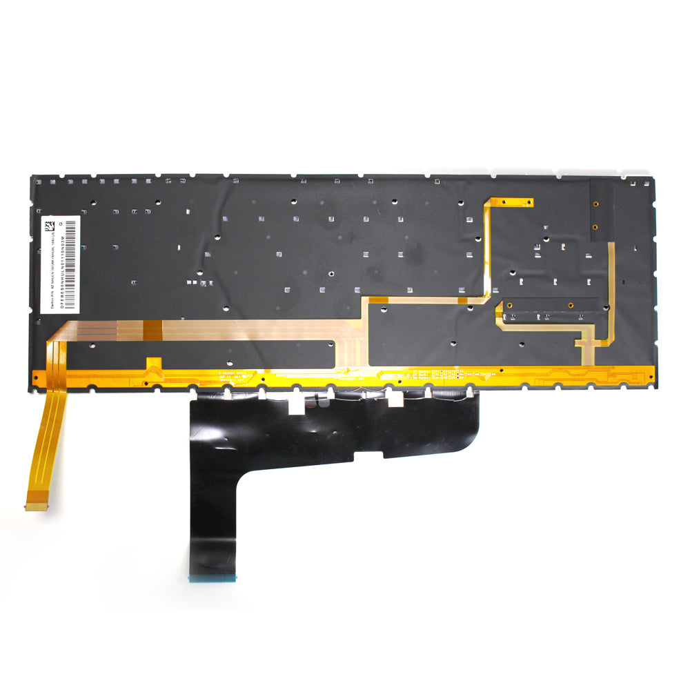 15-EK Replacement Laptop Keyboard for 15-EK 15-EK0020CA 15-EN 15-EN0036NR 15-EN1013DX RU Layout Backlit Black Plastic — image 4