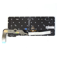 T14s Gen 3 Gen 4 Backlit Laptop Keyboard RU/US — Keyboard underside and ribbon cables
