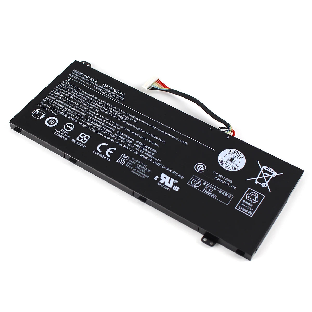 AC14A8L Laptop Battery 4605mAh for VN7 Series — product view 4