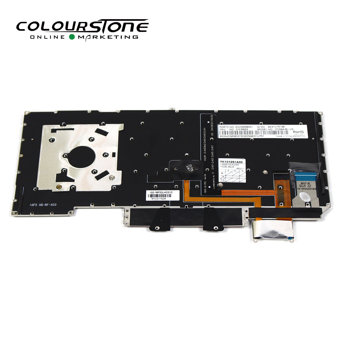 X1 6th Laptop Keyboard Backlit US Layout Replacement Black — image 4
