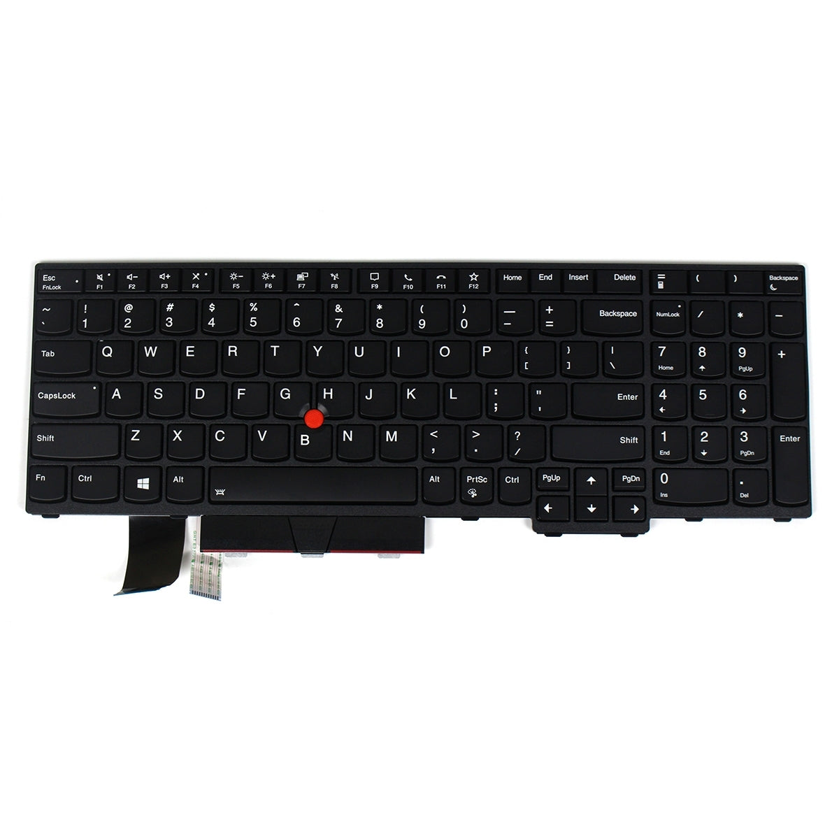 P15 US Layout Laptop Keyboard for P15/P17/T15G Black Plastic with Backlit Part No. 5N20Z74859/5N20Z74785 — image 1