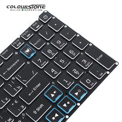 Keyboard For 5 AN515-54 N18C3 AN515-54-51M5 Laptop RU Keyboard with Backlight — image 4
