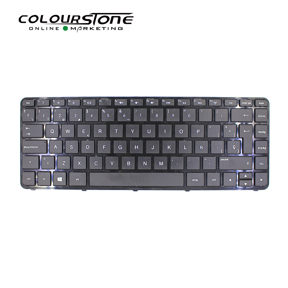 Replacement Spanish 14-N Teclado Notebook Keyboard for SP Models 14-G000 14-R000 14-W000 14-D Laptop Computer Keypads SP Layout — image 2