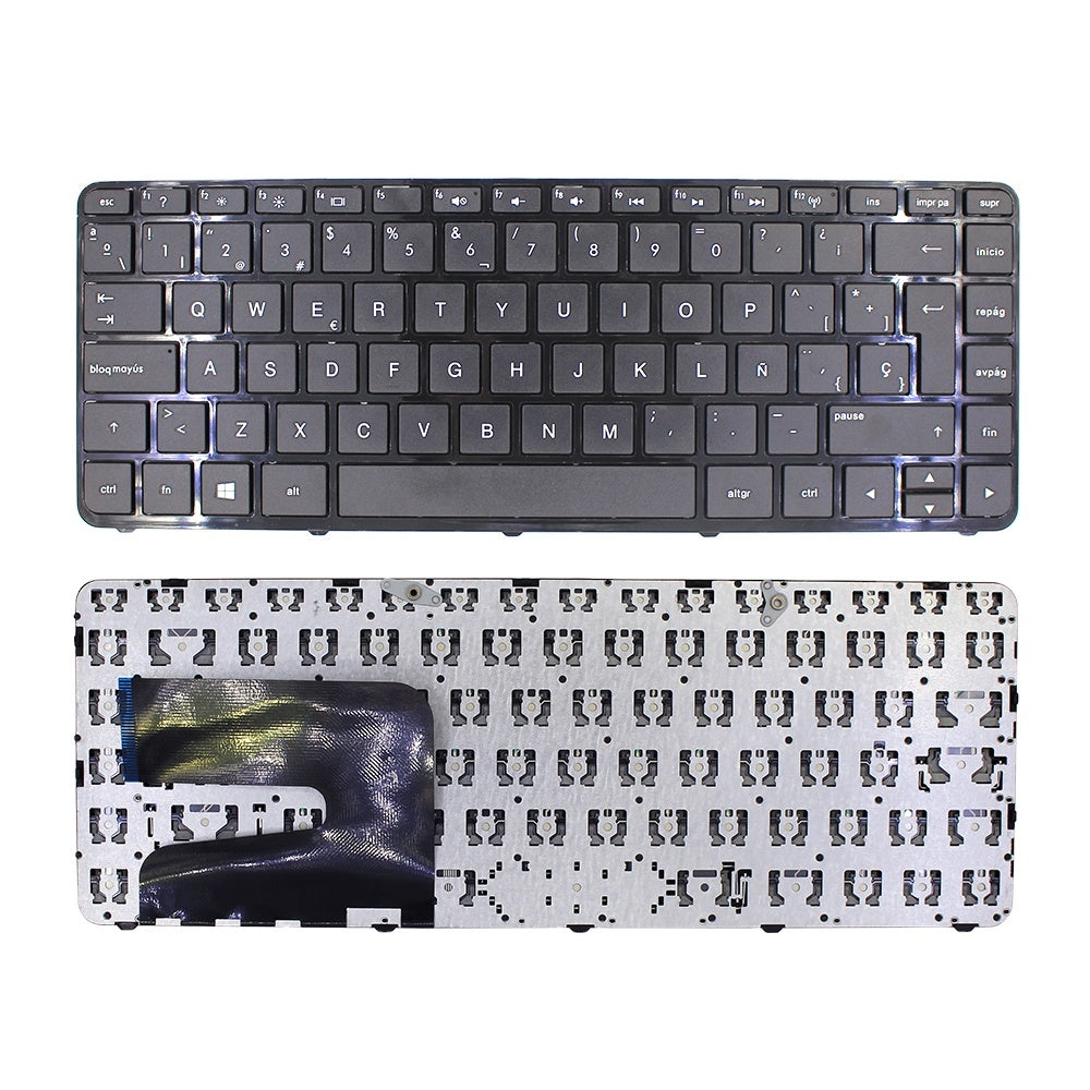 Replacement Spanish 14-N Teclado Notebook Keyboard for SP Models 14-G000 14-R000 14-W000 14-D Laptop Computer Keypads SP Layout — image 1