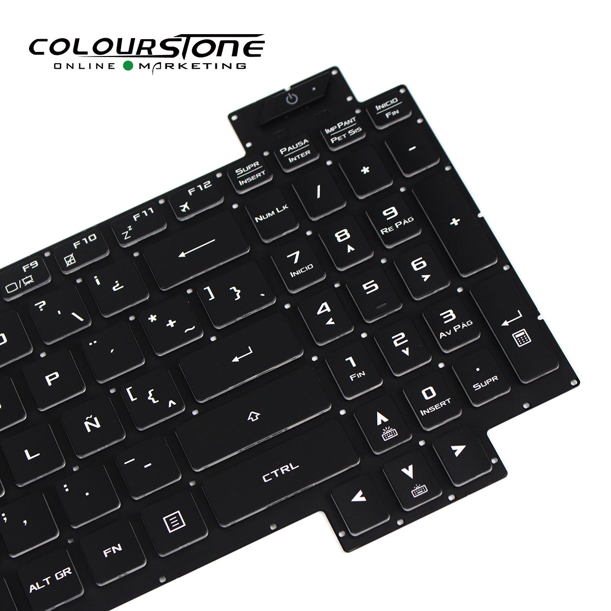 Laptop Keyboard Replacement for Gaming FX505/FX505GD/FX505GE/FX505GM/FX86 Black SP Layout Backlit — image 3
