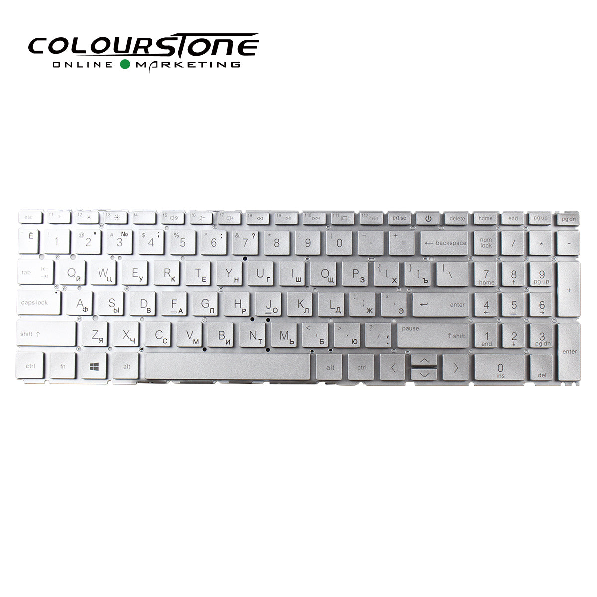 15-EG Replacement Laptop Keyboard for 15-EG 15-EH 15-EG0000 EG0010nr EG0067ST Sliver Russian Notebook Keyboard — image 2