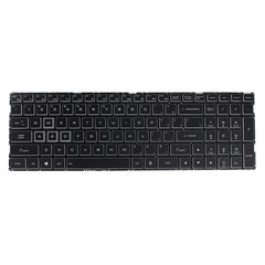 TR 911 US Layout Backlit Laptop Keyboard Replacement for Dino-X7A X6 X5 G8000N G8000M Black Plastic — image 1