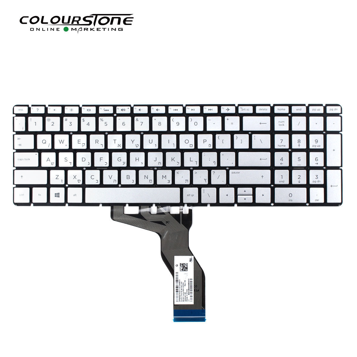 Compatible For15-BS614/BS573/BS007/BS015/TPN-C129/C130/Q193 Laptop Replacement Keyboard Computer Components — image 1