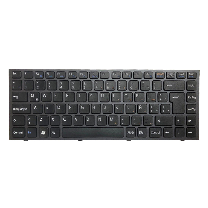 VPC-S LA Laptop Keyboard Replacement for VPC-S VPCS VPC-S11 VPC-S12 VPC-S13 Laptops-Black Plastic — image 2