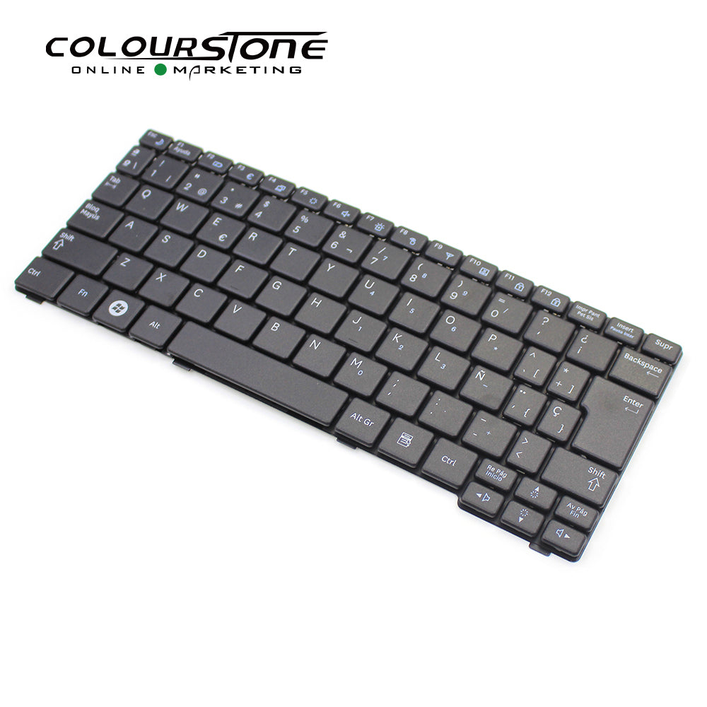 N143 SP Layout Black Plastic Laptop Keyboard for N143 N148 N150 N158 NP158 N145 N128 NB20 NB30 Spanish — image 4
