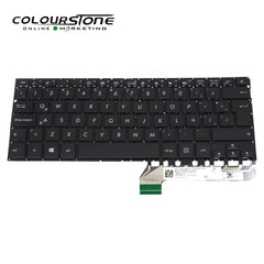 UX430U/UX430/UX430UA/UX430UQ Laptop Keypads Spanish Notebook Replacement SP Layout Computer Parts Black — image 1