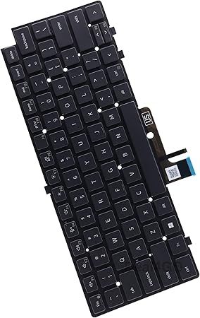Wholesale Laptop Keyboard replacement for 7430 7440 7450 7540 7640 7650 7340 Hebrew Layout Black Keyboard with backlit — image 2