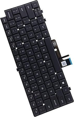 Wholesale Laptop Keyboard replacement for 7430 7440 7450 7540 7640 7650 7340 Hebrew Layout Black Keyboard with backlit — image 2